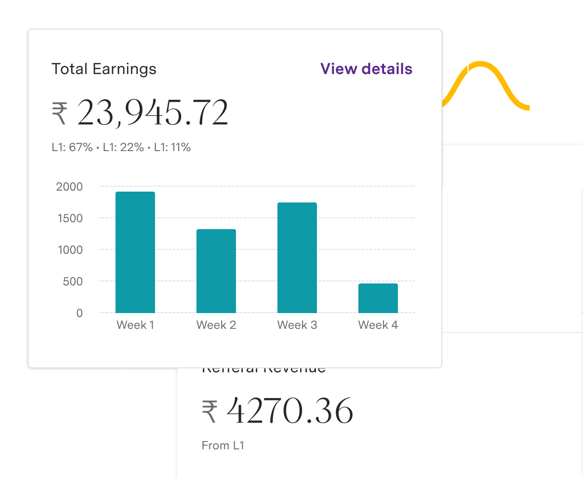 Keep track of all your earnings