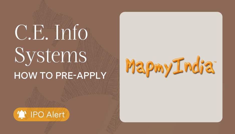 How to pre-apply for C.E. Info Systems IPO