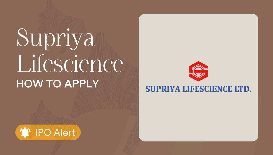 How to apply for Supriya Lifescience IPO