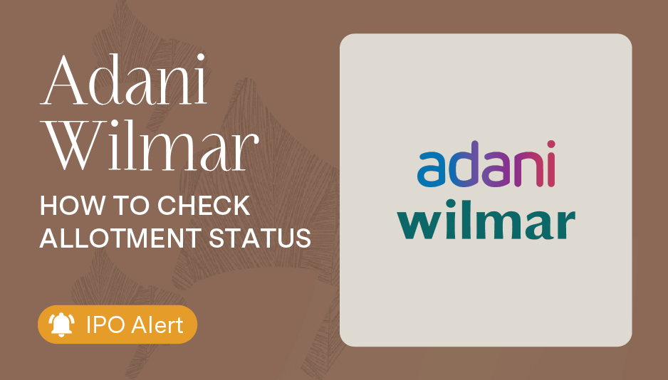 How to check allotment status of Adani Wilmar IPO