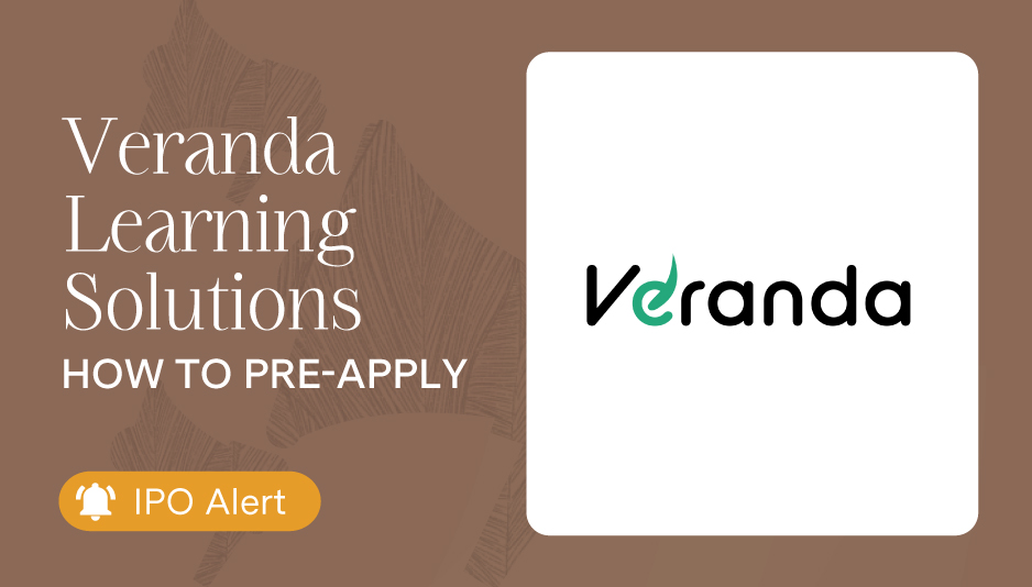 How to pre-apply for Veranda Learning Solutions IPO