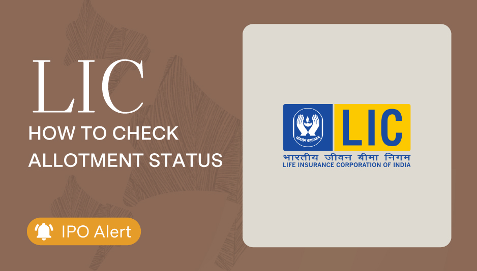 LIC IPO Allotment Status Online with Date
