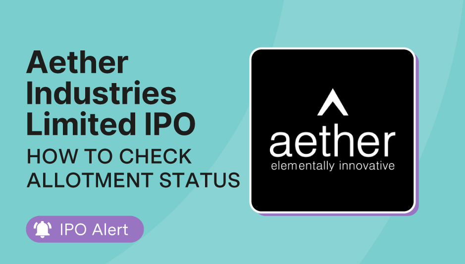 How to check allotment status of Aether Industries Limited IPO